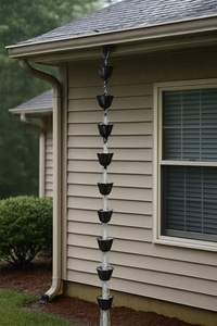 Cadena de Lluvia Decorativa para Jardín, para Canaletas Exteriores - Product Image 2