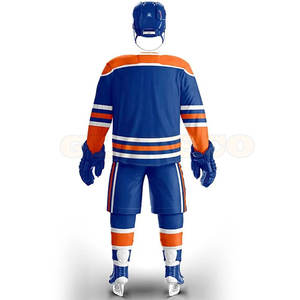 Pakistan Manufacture Solid Color Breathable <b>Ice</b> Hockey Uniform OEM Service Low Price High Quality 100% Polyester - Product Image 3