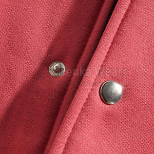 Chaqueta Letterman de Cuello Alto, Cómoda, con Logotipo Personalizado, Bolsillos Delanteros Modernos, Ropa de Moda, MOQ Bajo - Product Image 4