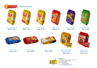 Biscuits Shoon Fatt Biscuits au beurre 400g X 12 paquets Biscuits salés