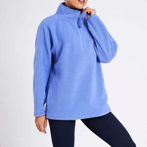 เสื้อกีฬาแขนยาวผ้าโพลีเอสเตอร์สำหรับผู้หญิงเสื้อกีฬาแขนยาวรูดซิปทรงเข้ารูปเสื้อสวมหัวผ้าโพลีเอสเตอร์เสื้อกอล์ฟกลางแจ้งสำหรับฤดูใบไม้ร่วง - Product Image 1