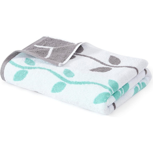 Vente en gros de serviettes de bain de luxe 100% coton Taille et couleur personnalisables Séchage rapide avec motif fantaisie pour hôtels Plage - Product Image 4