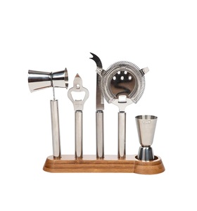 Top Trending Luxury Bar Set Best Quality Eco-Friendly Stainless Steel Bartender Tools Customized Party <b>Table</b> Decoration - Product Image 4