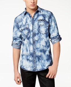 Premium Quality New Design Wholesale Jeans <b>Shirt</b> Full Sleeve Ladies Breathable <b>Stretch</b> Denim <b>Shirt</b> for Womens Denim <b>Shirts</b> - Product Image 3