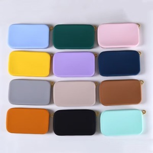 Bolsa Organizadora de Cosméticos Portátil para Mujer, Material de Silicona de Alta Calidad, Diseño con Cierre de Cremallera Metálica, Proveedor Mayorista de Bolsas - Product Image 2