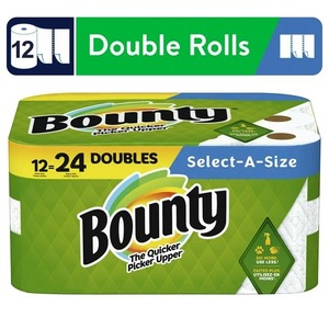 Essuie-tout blanc Bounty Select-a-Size 12 rouleaux doubles pour usage domestique - Product Image 6