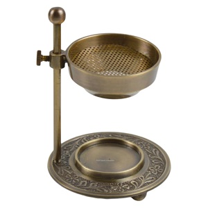 Nuevo quemador de incienso de latón decorativo calentador de incensario de carbón antiguo oro Oud Bukhoor quemador de incienso fragancia para el hogar - Product Image 1