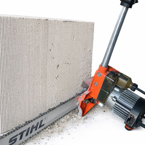 Scie à chaîne électrique industrielle 6 kW HF pour blocs et panneaux AAC - Product Image 1