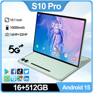 แท็บเล็ต S10 Pro Octa Core 5G ขนาด 11 นิ้ว ความละเอียด 2560x1600 แรม 16GB ระบบปฏิบัติการ Android 14 รองรับ 4G/5G - Product Image 5