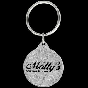 Porte-clés en peluche tête de fer à cheval doré Porte-clés jouet amusant - Product Image 2