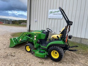 Johhn Deere 1025R Tractor 25 HP Diesel <b>Walking</b> Farm <b>Machine</b> with Front Loader - Product Image 6
