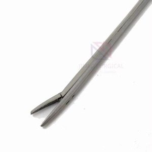 ENT Surgery Stainless Steel Manual Alligator Forceps <strong>Red</strong> Handle High Quality CE Certified Professional Medical <strong>Surgical</strong> <strong>SURGICAL</strong> - Product Image 3