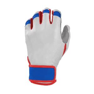 Guantes de Bateo de Béisbol Profesionales de Cuero, Ligeros, Flexibles, Duraderos, con Cierre de Hebilla de Alta Calidad, para Mano Izquierda - Product Image 2