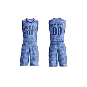 ชุดบาสเก็ตบอลชุดเสื้อเจอร์ซีย์ระบายอากาศชุดบาสเก็ตบอลสำหรับทีมหรือสโมสรโลโก้ตามสั่ง OEM - Product Image 5