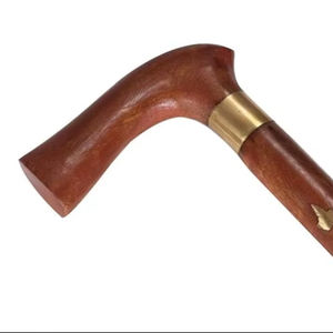 Bastón de Madera Hecho a Mano de Alta Calidad con Diseño Moderno, Tacto Real y Características Personalizables para Decoración del Hogar - Product Image 1