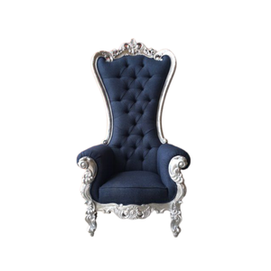 Chaise de trône de roi royal chaise de trône de mariage de conception européenne de luxe pour l'événement d'hôtel et les meubles de salon - Product Image 1