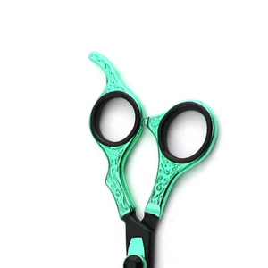 Tijeras personalizadas profesionales de acero inoxidable negro mate al por mayor, tijeras de peluquería para corte de pelo con caja - Product Image 6