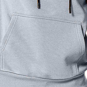 Suéteres con Capucha Personalizados de Alta Calidad para Hombre, con Logotipo Impreso, Estilo Holgado, Color Sólido, Básicos - Product Image 2