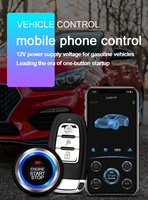 Kit de Arranque y Parada Remota para Automóvil a Precio de Fábrica, Control por Aplicación Móvil BT, Encendido del Motor, Apertura del Maletero, Entrada sin Llave PKE, Alarma para Automóvil