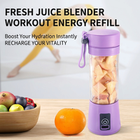 Persoonlijke USB-sapcentrifuge beker, draagbare sapcentrifuge blender, huishoudelijke fruitmixer, oplaadbare fruitmixer voor onderweg