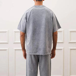 Venta al por mayor Vintage Streetwear camiseta | Camiseta de gran tamaño impresa personalizada | Fabricante de camisetas de moda casual OEM - Product Image 5