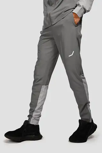 Trajes atléticos activos con cremallera completa, chándal para correr para hombre, traje de venta al por mayor, ropa de entrenamiento de Color sólido, chándales - Product Image 3