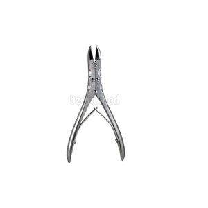 Fórceps de corte de huesos de acero inoxidable Manual Premium para cirujanos ortopédicos y veterinarios Instrumento de corte de huesos afilados - Product Image 1