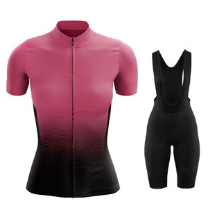 Vêtements de cyclisme personnalisés Impression par sublimation légère Ensemble de maillots de cyclisme uniformes de cyclisme - Product Image 3