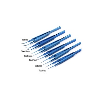Pinzas y Tijeras de Microcirugía de Titanio, Juego de Instrumentos Manuales, Certificación CE ISO13485 Clase I - Product Image 3