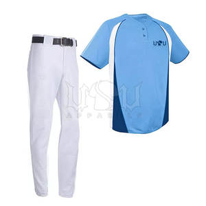Uniforme de béisbol de desgaste de práctica de alto fabricante nueva llegada último diseño uniforme de béisbol - Product Image 6