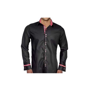 Camisa de vestir de poliéster con botones UPF50 + de color personalizado para hombre para actividades al aire libre para pescar en la playa, camisa de pesca con protección UV - Product Image 5
