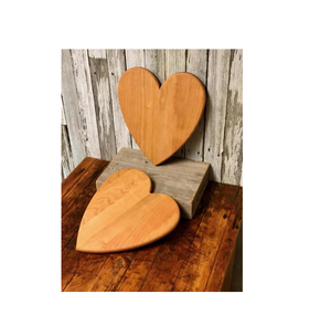 Planches à découper en bois de vente chaude en forme de coeur et planche à découper pour ustensiles de cuisine planche à fromage en bois - Product Image 4
