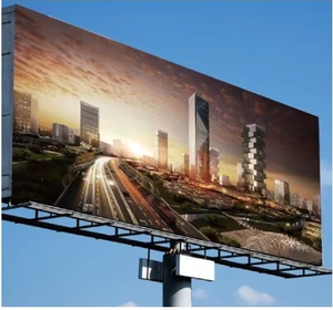 P10 Outdoor LED Video <b>Wall</b> High Brightness IP67 Rated 1-Year Warranty 16:9 Aspect Ratio Digital <b>Signage</b> for Retail Stores - Product Image 5