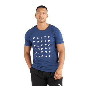 Prix de gros T-shirt homme 100% coton coupe classique à manches courtes, personnalisé, haute qualité, anti-plis, séchage rapide - Product Image 1