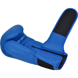 Gants de boxe en cuir de vache or, gants de sparring de haute qualité entraînement professionnel MMA sparring gants de boxe en cuir Pu - Product Image 3