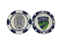 Fichas de Póker de Arcilla Personalizadas de 14g y 40mm, Estilo Las Vegas Crowns Casino, Empaque Ecológico, Pegatinas Numéricas, Juego de Apuestas para Mujeres