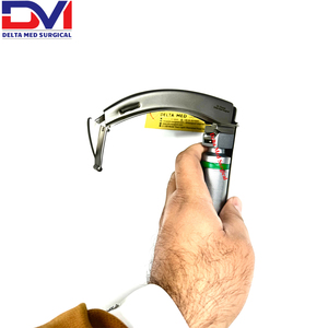 Ensemble de laryngoscope intégré Delta MED Surgical Macintosh profil allemand, modèle 3930, alimentation manuelle, application ORL, durée de vie prolongée - Product Image 6