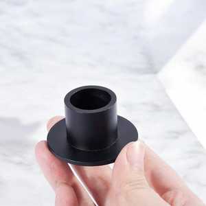 Elegante candelabro de metal negro para iluminación del hogar en ocasiones especiales como bodas navideñas cumpleaños cenas de Pascua fiestas - Product Image 4