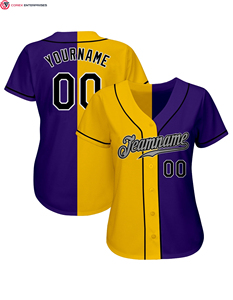 Custom Heat-Transfer Printed Breathable 100% Polyester Crew Neck Baseball Jersey Sportswear <b>Shirts</b> - Product Image 4