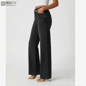 Nouveau pantalon en jean écorché respirant à la mode pour femmes de haute qualité à séchage rapide Ruff travail jean pantalon pour femmes jeans pour femmes - Product Image 1