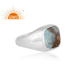 แหวนพลอยควอตซ์ธรรมชาติเงินสเตอร์ลิงดีไซน์แบบกำหนดเองสำหรับเป็นของขวัญสำหรับผู้หญิงสำหรับสมุนไพร - Product Image 4