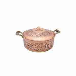 High in Demand Eco-Friendly Luxury Copper Rice <b>Dish</b> Serving <b>Dishes</b> Manufacturer & Exporter Kitchen <b>Utensils</b> Safe High Quality - Product Image 1