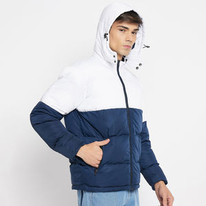 Chaqueta acolchada de invierno para hombre personalizada al por mayor, chaqueta acolchada en blanco de alta calidad, estilo de moda, chaqueta acolchada de talla grande, servicio OEM - Product Image 3