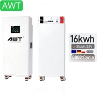 Baterai Lithium Surya PL Stock Marko 15Kwh 16KWH DIY 51.2V 48V 280Ah 314Ah Lifepo4 Sistem Penyimpanan Energi Rumah JK 200A