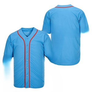 Stylish <b>Men</b> Baseball Jersey Hot Selling Breathable Comfortable with High Quality Easy Wash Baseball Jersey - Product Image 2