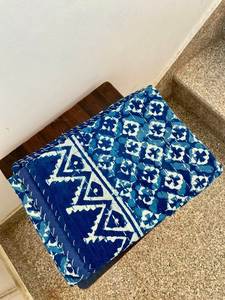 Indian Kantha Cotton Indigo <b>Quilts</b> Handmade <b>Quilts</b>, Kantha Printed <b>Quilts</b> - Product Image 6