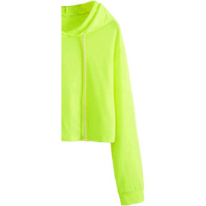 Sudadera de Forro Polar Personalizada para Mujer, Vestido de Sudadera 100% Algodón, Transpirable, Resistente al Viento, Ecológico, Bordado en Relieve, Hombros Caídos - Product Image 5