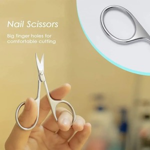 Cuticle Scissors <b>Nail</b> Cuticle Clippers Trimmer Dead Skin <b>Remover</b> Stainless Steel Professional <b>Nail</b> Art <b>Tools</b> Cuticule Cutter - Product Image 5
