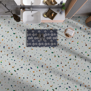 Azulejos de porcelana de gran tamaño Morden con acabado mate, azulejos de pared de suelo de 600X1200mm, pared Interior de sala de estar, decoración Interior usada - Product Image 1