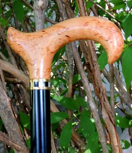 Canne en bois ajustable à plusieurs nœuds à prix variable Bâton de marche en bois solide pour les aînés par Standard International - Product Image 3